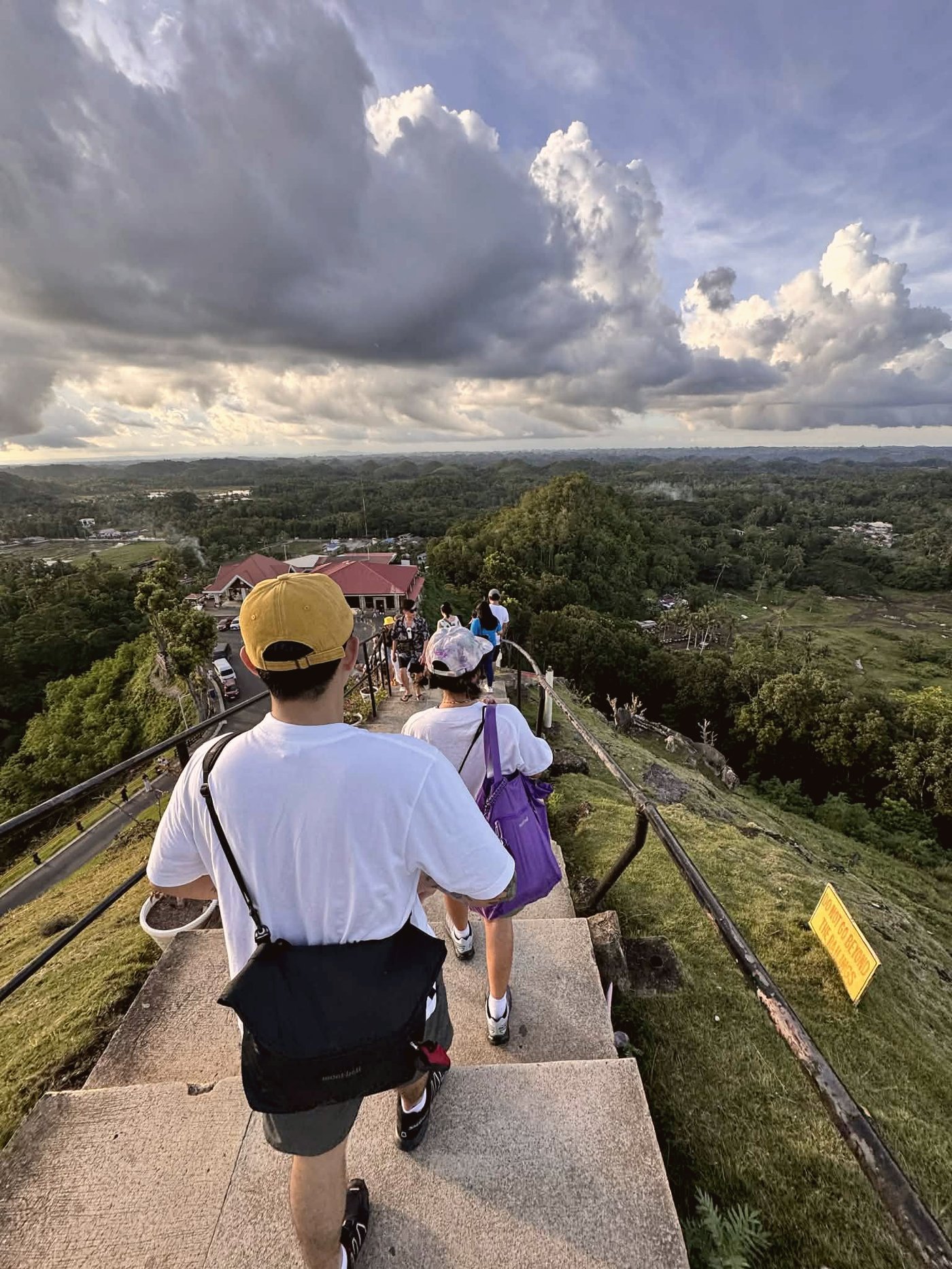 Chocolate Hills from the road, Bohol